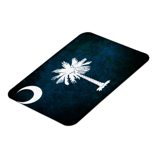 Südkarolinan-Flagge Magnet (Linke Seite)