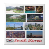 Südkorea, Asien, Fliese (Vorderseite)