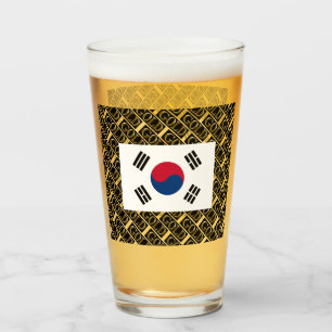 SÜDKOREA BIER GLAS