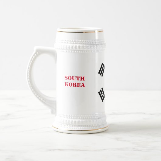 SÜDKOREA BIERGLAS (Links)