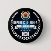 Südkorea Button (Vorderseite)