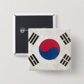Südkorea Button (Vorne & Hinten)