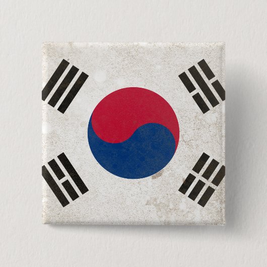 Südkorea Button (Vorderseite)