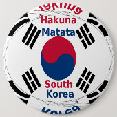 Südkorea Button (Vorderseite)
