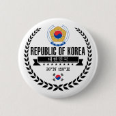 Südkorea Button (Vorderseite)