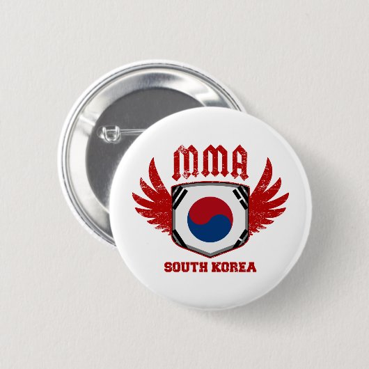 Südkorea Button (Vorne & Hinten)