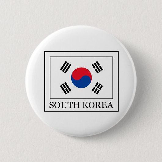 Südkorea Button (Vorderseite)