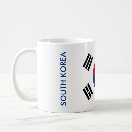 SÜDKOREA FLAG KAFFEETASSE (Links)