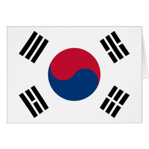 Südkorea-Flagge