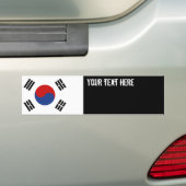 Südkorea-Flagge Autoaufkleber (Auf Auto)