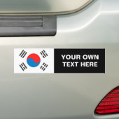 Südkorea-Flagge Autoaufkleber (Auf Auto)