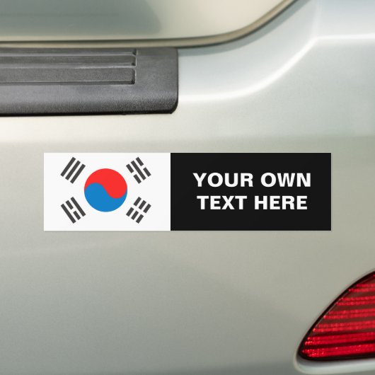 Südkorea-Flagge Autoaufkleber (Auf Auto)