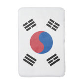 Südkorea-Flagge Badematte (Vorderseite Vertikal)