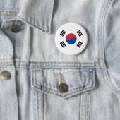 Südkorea-Flagge Button (Beispiel)