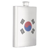 Südkorea-Flagge Flachmann (Rechts)