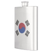 Südkorea-Flagge Flachmann (Links)