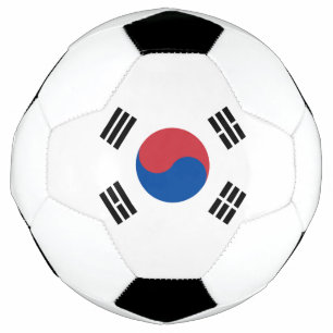 Südkorea-Flagge Fußball