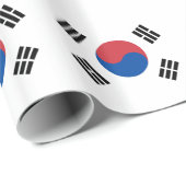 Südkorea-Flagge Geschenkpapier (Rolleneckpunkt)