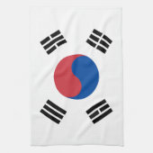 Südkorea-Flagge Geschirrtuch (Vertikal)