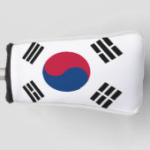 Südkorea-Flagge Golf Headcover (Vorderseite)