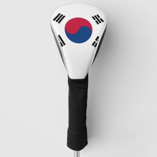 Südkorea-Flagge Golf Headcover (Vorderseite)