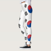 Südkorea-Flagge Leggings (Links)