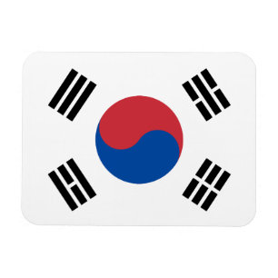 Südkorea-Flagge Magnet