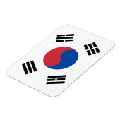 Südkorea-Flagge Magnet (Linke Seite)