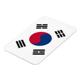 Südkorea - Flagge - Magnet