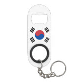 Südkorea-Flagge Mini Flaschenöffner (Rückseite)