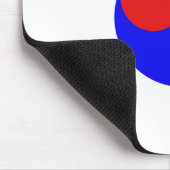 Südkorea-Flagge Mousepad (Ecke)