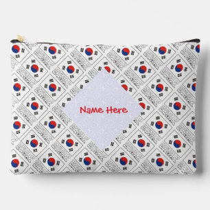 Südkorea-Flagge Personalisiert Korea Zubehörtasche