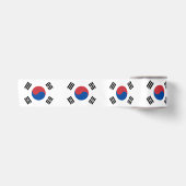 Südkorea-Flagge Satinband (Vorderseite)