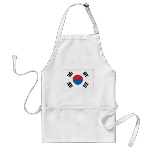 Südkorea-Flagge Schürze