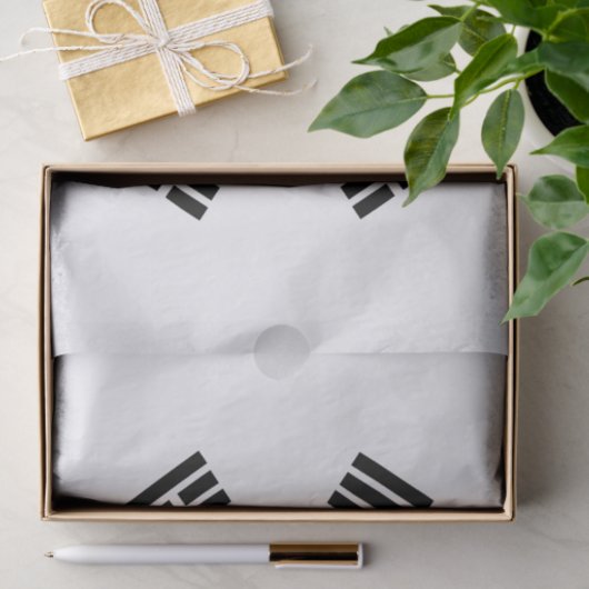 Südkorea-Flagge Seidenpapier (Geschenk)