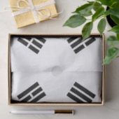 Südkorea-Flagge Seidenpapier (Geschenk)