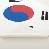 Südkorea-Flagge Sherpadecke (3/4)