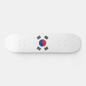 Südkorea-Flagge Skateboard (Horizontal)