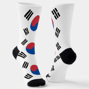Südkorea-Flagge Socken