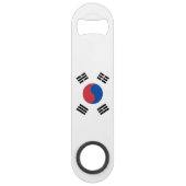 Südkorea-Flagge Speed Flaschenöffner (Rückseite)