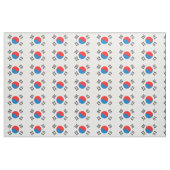 Südkorea-Flagge Stoff (Fat Quarter (45,7 x 55,9 cm))