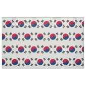 Südkorea-Flagge Stoff (Fat Quarter (45,7 x 55,9 cm))