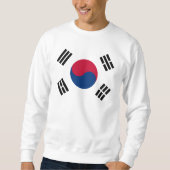 Südkorea-Flagge Sweatshirt (Vorderseite)