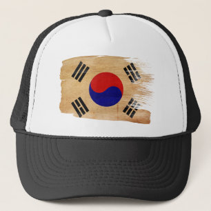 Südkorea-Flaggen-Fernlastfahrer-Hut Truckerkappe