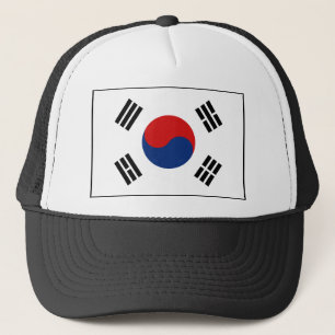 Südkorea-Flaggen-Hut Truckerkappe