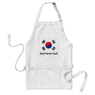 Südkorea-Flaggen-Kochs-Schürze Schürze