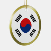 Südkorea-Flaggen-Verzierung Keramikornament (Rechts)