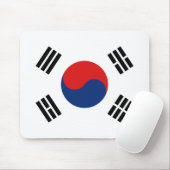 Südkorea Flaggenmousepad Mousepad (Mit Mouse)