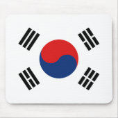 Südkorea Flaggenmousepad Mousepad (Vorne)