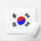Südkorea Flaggenmousepad Mousepad (Mit Mouse)